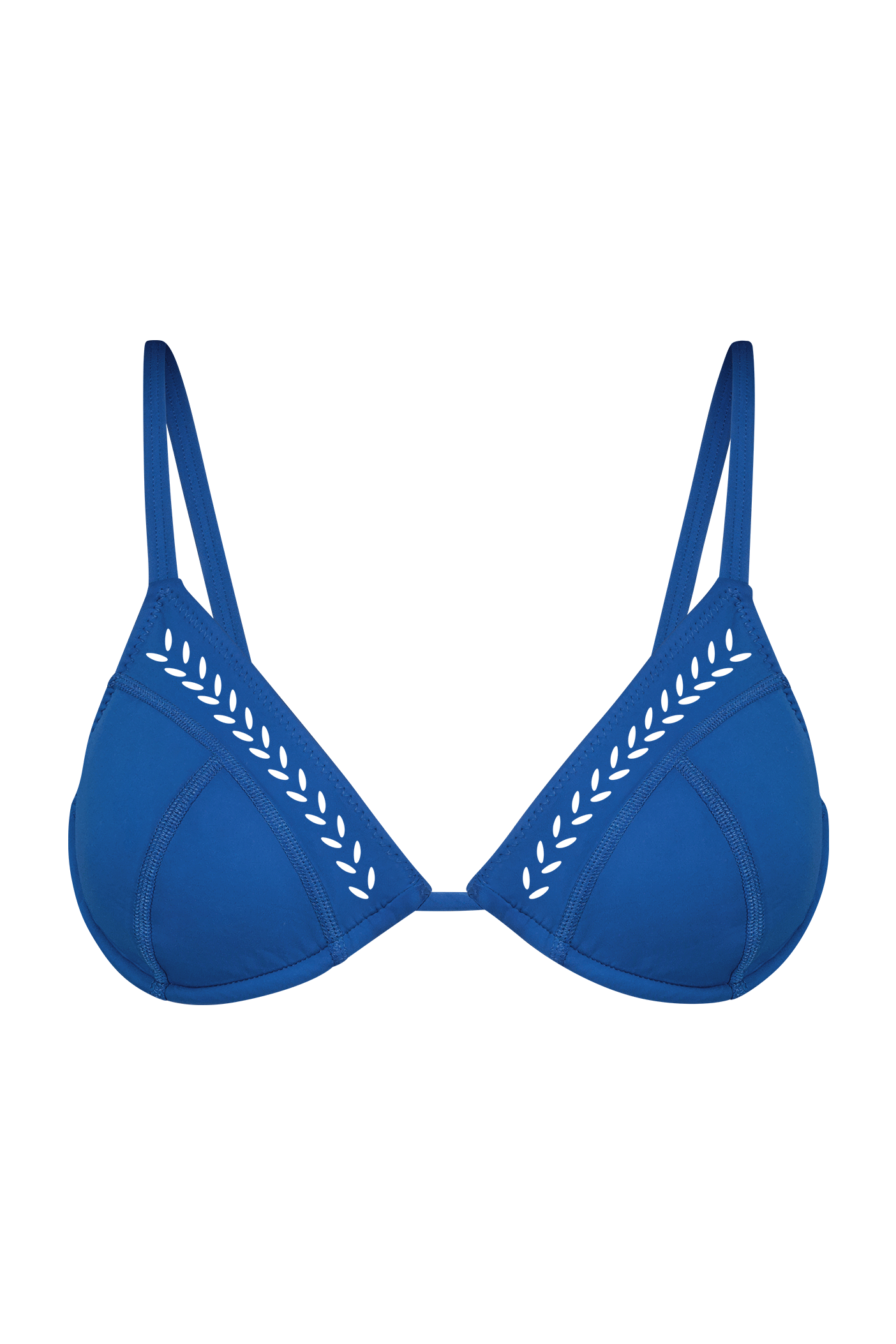 Blue Scuba Bikini Top