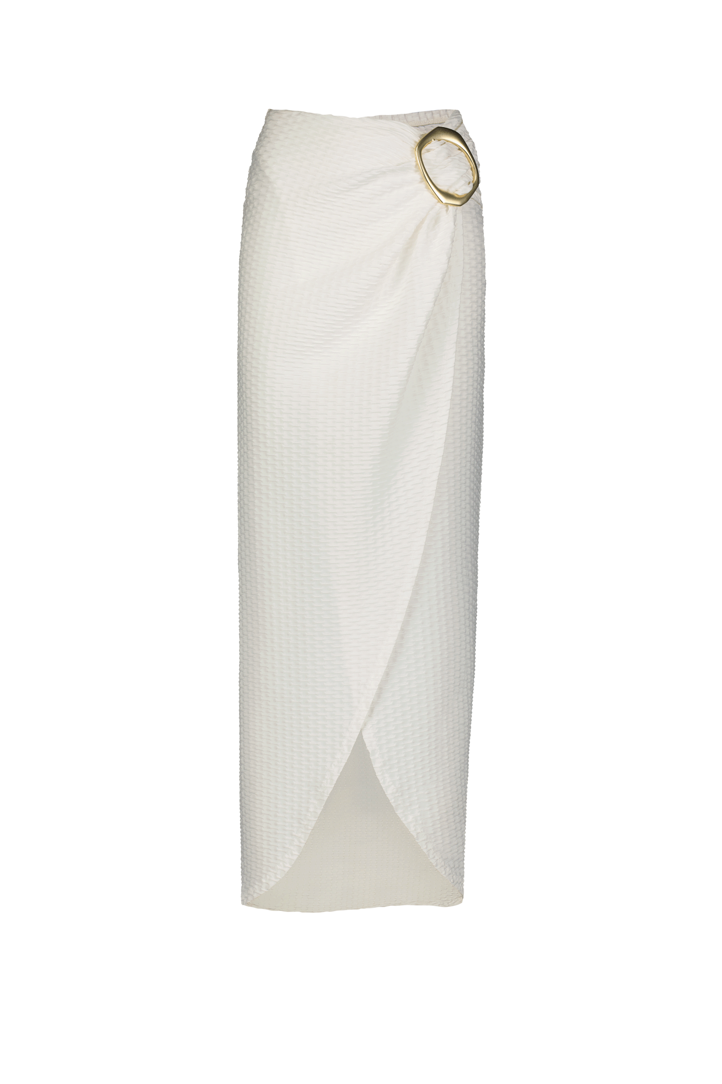 White Swim Cover Up Skirt