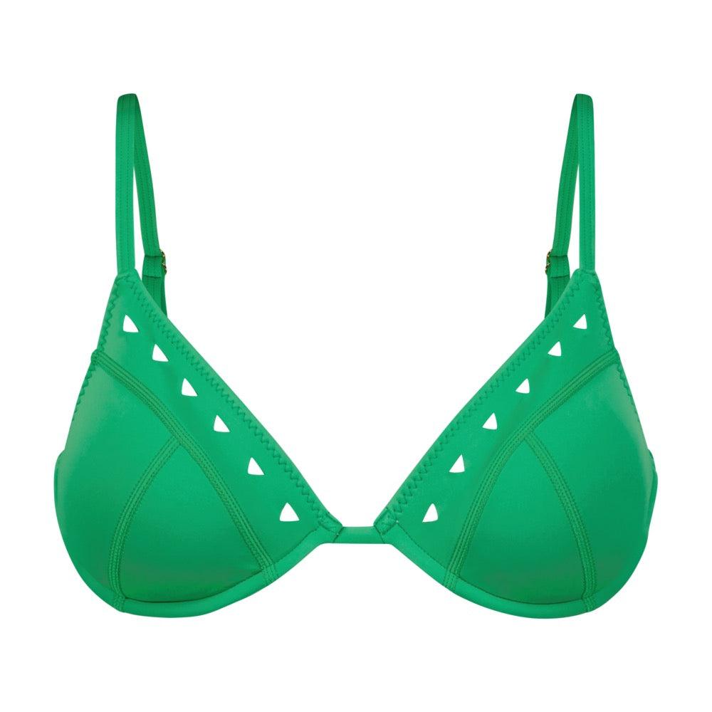 ALICE EMERALD SCUBA BIKINI TOP