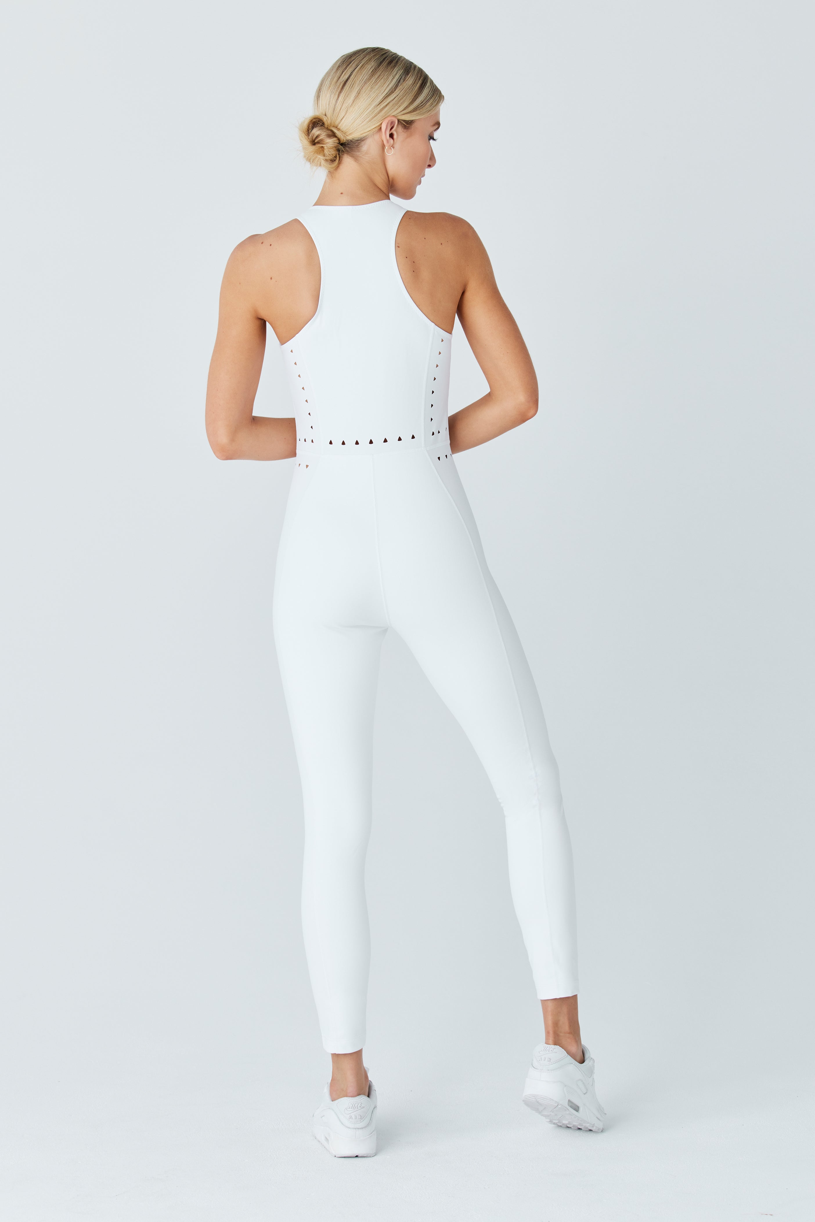 Hunter Sport Jumpsuit in White